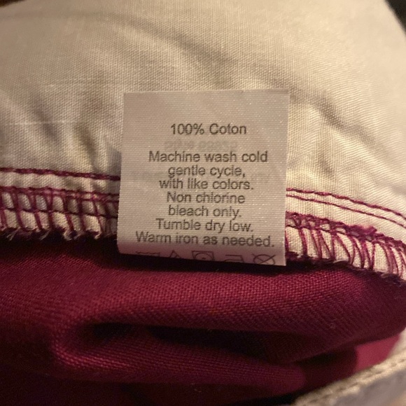 J.Crew Purple (Raspberry) Chino Shorts Size 4 - Picture 7 of 7